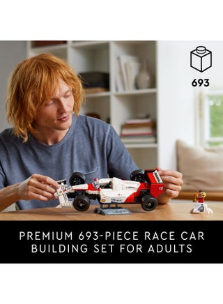 سيارة 10330 McLaren MP4/4 & Ayrton Senna من LEGO® Icons للبالغين - view 3